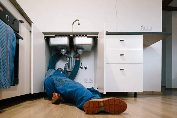 Professional Leak Detection technician working in Colfax, WI